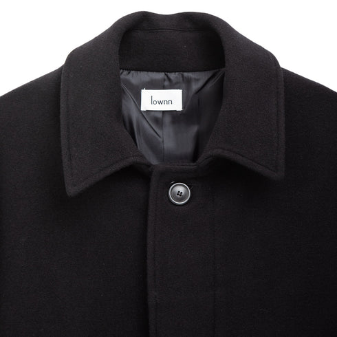 Lownn Overcoat Black Wool/Cashmere FW23-OVERC Degli Uberti
